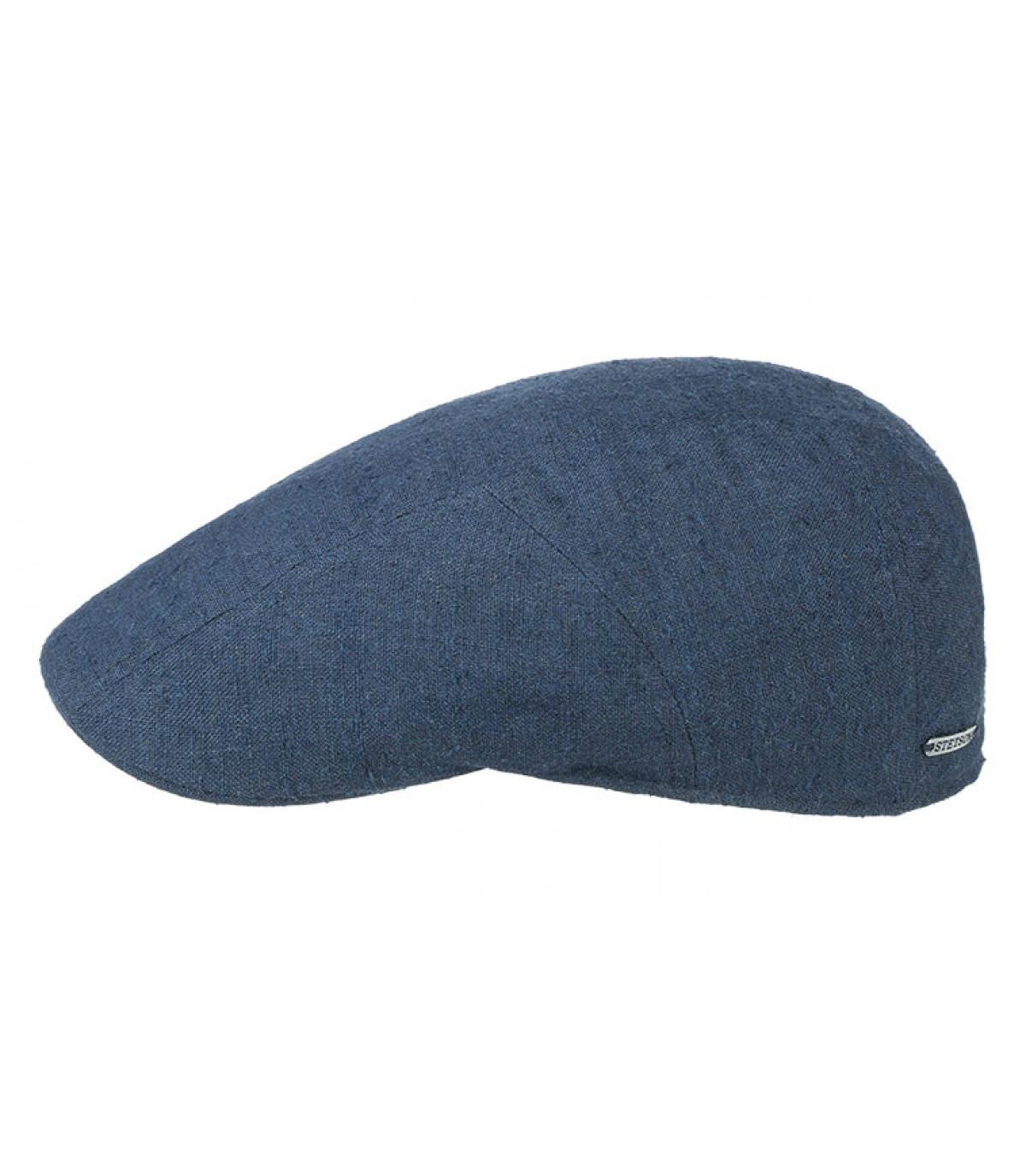 Ivy Cap Linen Silk navy Stetson